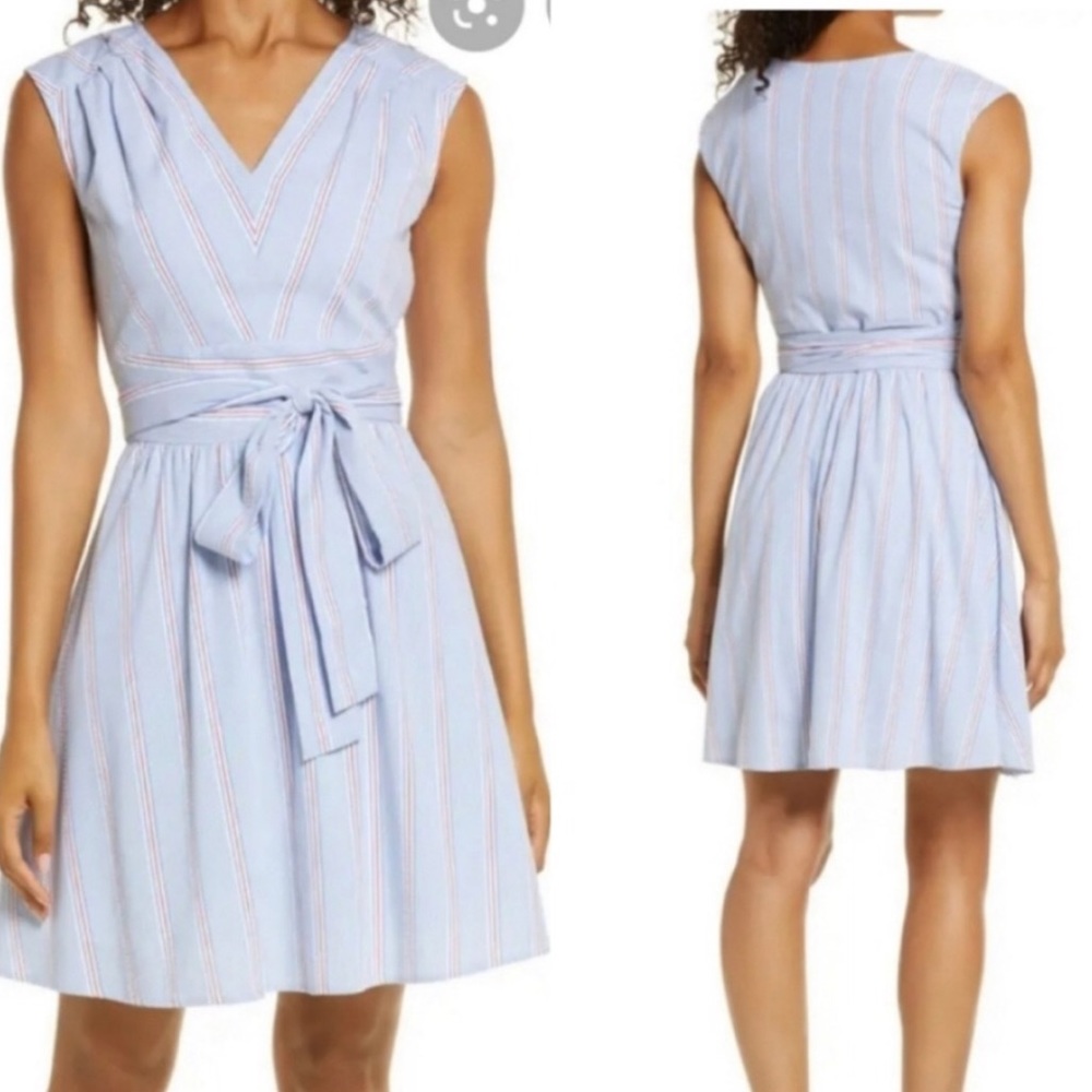 Vineyard Vines Stripe Seersucker Dress Size 6